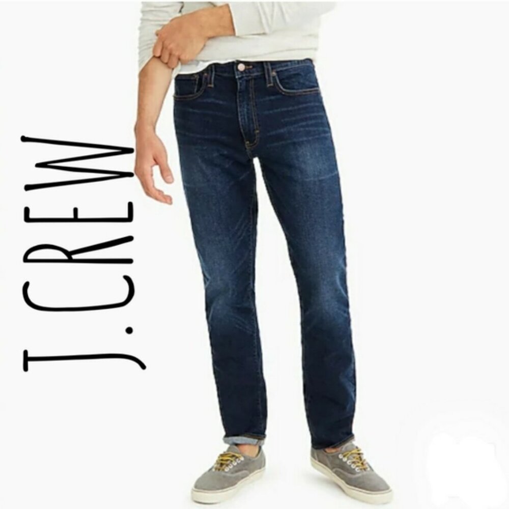 EUC Men's J. CREW The Driggs Medium Wash Jeans C9885 | Size 34 x 34